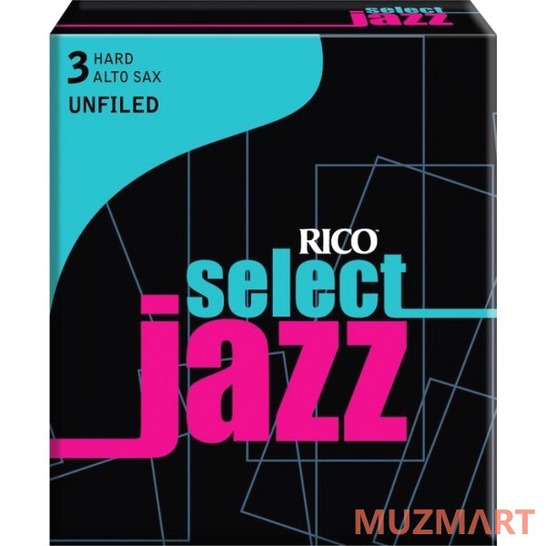 Rico RRS10ASX3H Select Jazz Unfiled №3H Трости для саксофона альт 10 шт.