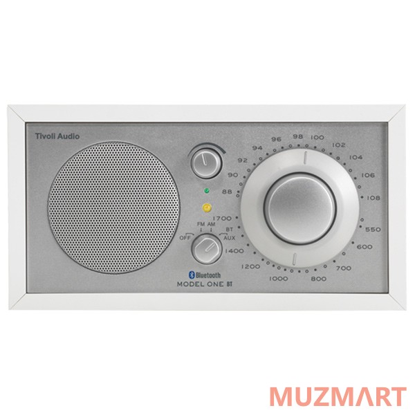 Tivoli Model One silver/white M1WHT Радиоприемник настольный