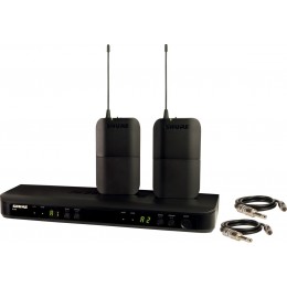 Shure BLX188E M17 662-686 MHz двухканальная радиосистема с двумя поясными передатчиками BLX1