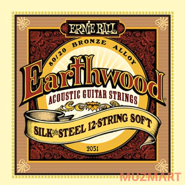 Ernie Ball 2051 Струны для 12-струнной акустической гитары