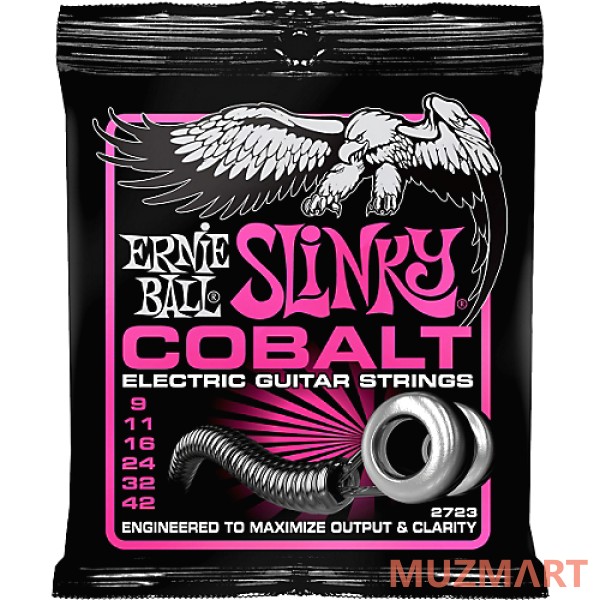 Ernie Ball 2723 Струны для электрогитары Cobalt Super Slinky