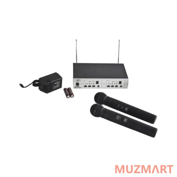 Peavey pv 16dr channel uhf dual receiver - hh/hh 16-канальная радиосистема с двумя ресиверами