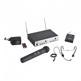 Peavey pv 16dr channel uhf dual receiver - hh/bhs 16-канальная радиосистема