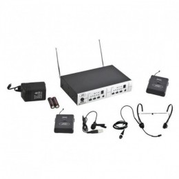 Peavey pv 16dr channel uhf dual receiver - bl/bhs 16-канальная радиосистема UFH