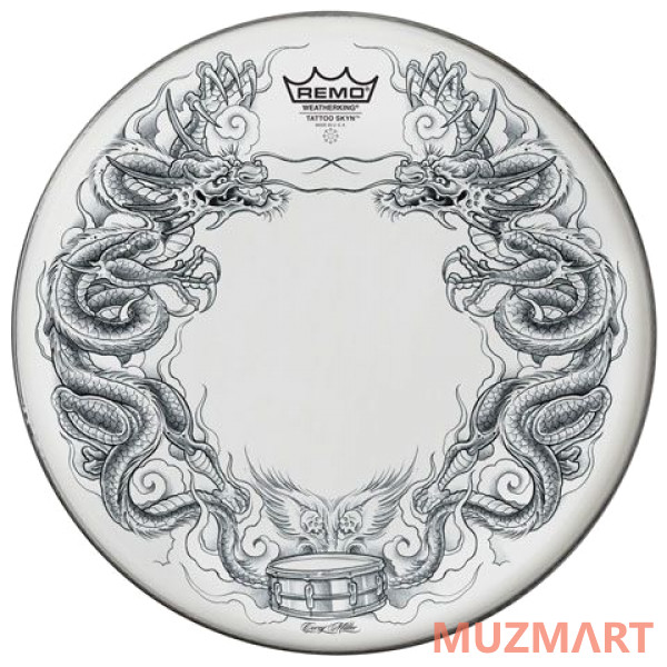 Remo PA-1322-TT-T06 22" Tattoo Skyn Передний пластик для бас-барабана
