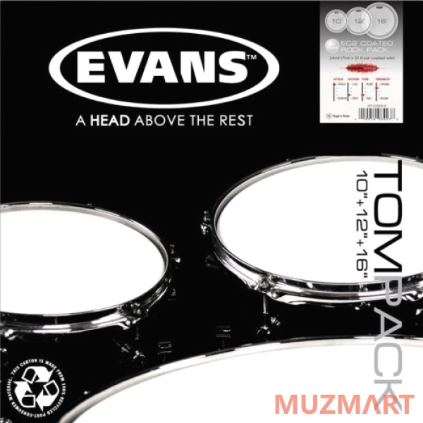 Evans ETP-EC2SCTD-R Набор пластиков