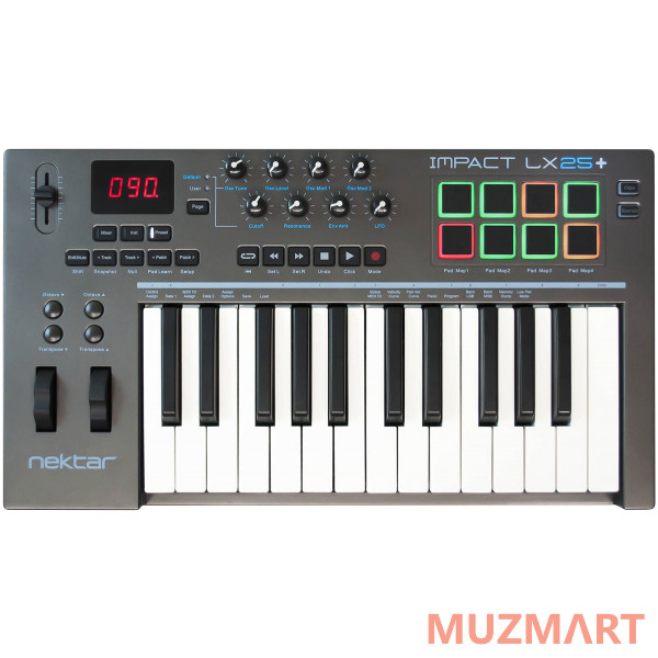 Nektar Impact LX 25 + USB MIDI клавиатура