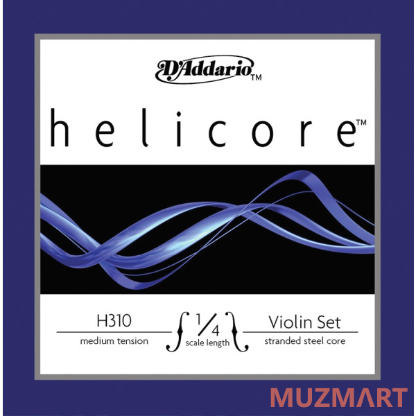 D'Addario H310-1/4M Helicore Комплект струн для скрипки