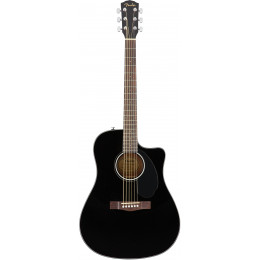Fender CC-60SCE BLK WN Электроакустическая гитара