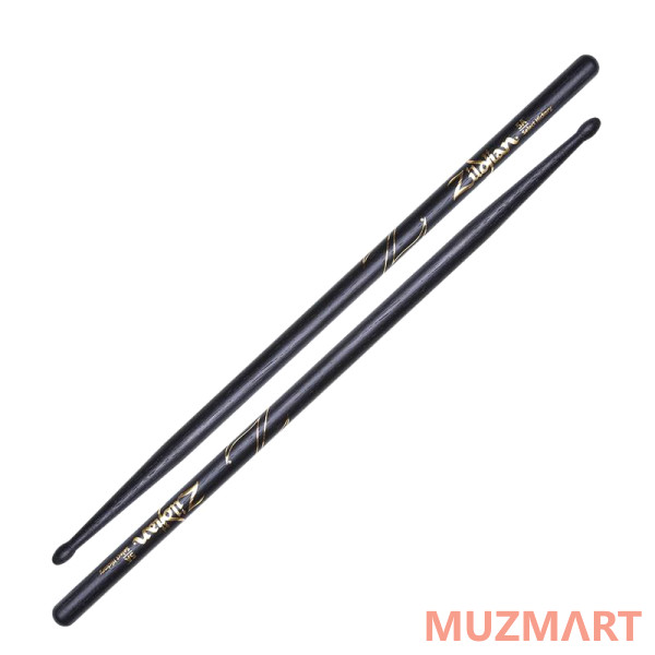 Zildjian Z5AB 5A BLACK Барабанные палочки с деревянным наконечником