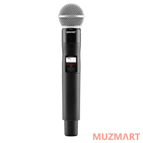 Shure QLXD24E/SM58 G51 Вокальная радиосистема с ручным передатчиком SM58, частоты 470-534 MHz