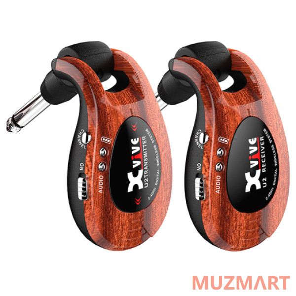Xvive U2 Guitar Wireless System Wood Цифровая гитарная беспроводная система