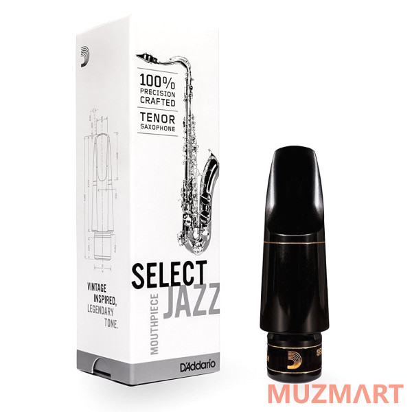 D'Addario WOODWINDS MKS-D8M SELECT JAZZ TEN SAX D8 MED Мундштук для тенор саксофона