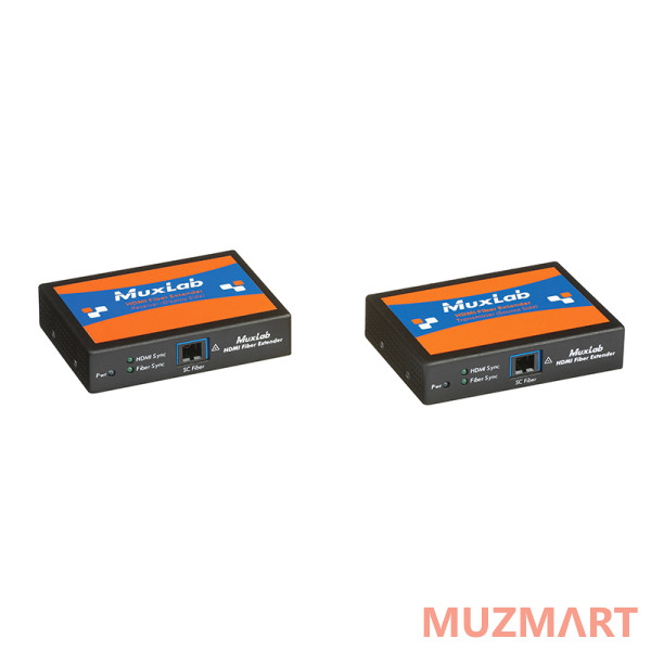 Muxlab HDMI 4K Fiber Extender Kit (500460) Комплект приемник и передатчик HDMI /RS232
