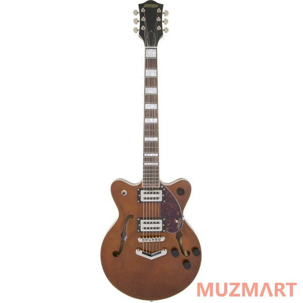 Gretsch G2655 Streamliner Center Block Jr. with V-Stoptail, Single Barrel Stain Полуакустическая электрогитара