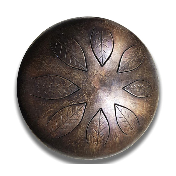 Handpan Overtone OHP-L33-8-0-BZ-Dm Глюкофон