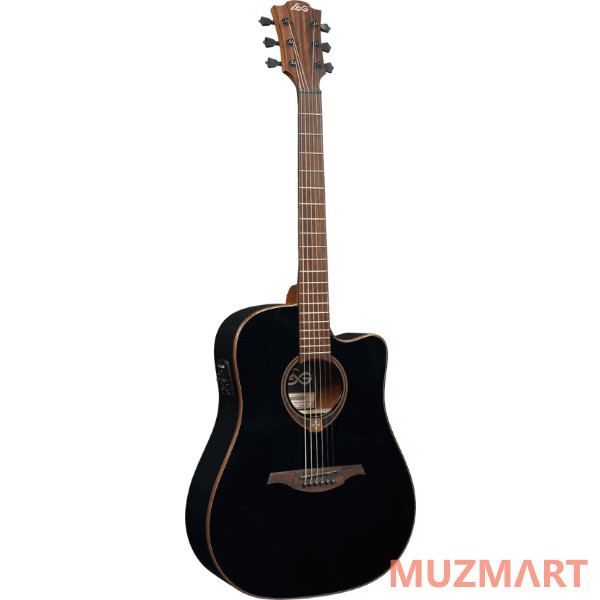 LAG T118 DCE-BLK Электроакустическая гитара