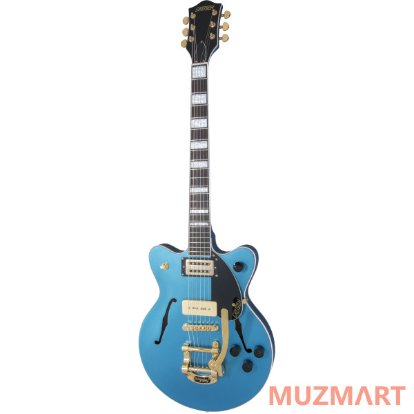 Gretsch G2655TG-P90 Limited Edition Streamliner Center Block Jr. with Bigsby, Riviera Blue Satin Полуакустическая электрогитара
