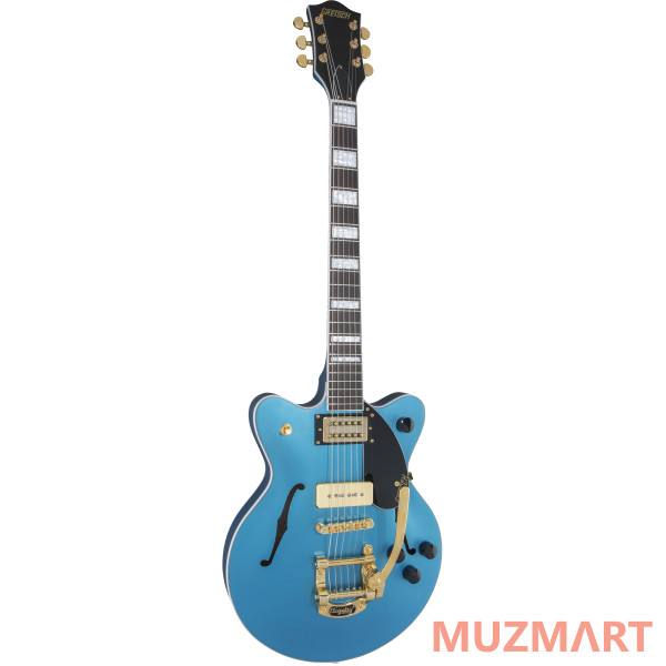 Gretsch G2655TG-P90 Limited Edition Streamliner Center Block Jr. with Bigsby, Riviera Blue Satin Полуакустическая электрогитара