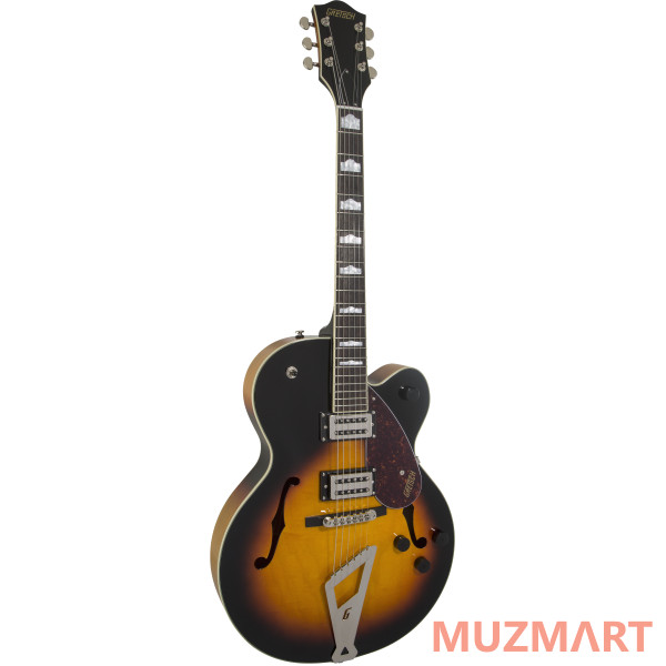 Gretsch G2420 Streamliner Hollow Body with Chromatic II, Aged Brooklyn Burst Полуакустическая электрогитара