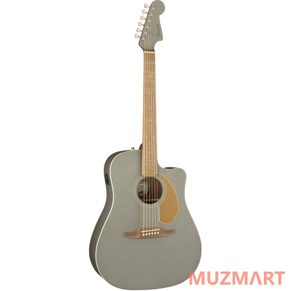 Fender Redondo Plyr Slate Satin WN Гитара электроакустическая