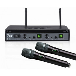 JTS E-7Du/E-7THD Радиосистема двухканальная с двумя ручными радиомикрофонами