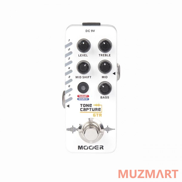 Mooer Tone Capture Педаль моделирования звука гитары с записью
