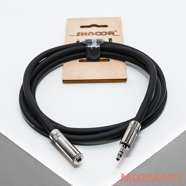 SHNOOR MJEXT-S-1,5m Удлинитель для наушников 3,5мм male - 3,5мм female (стерео)