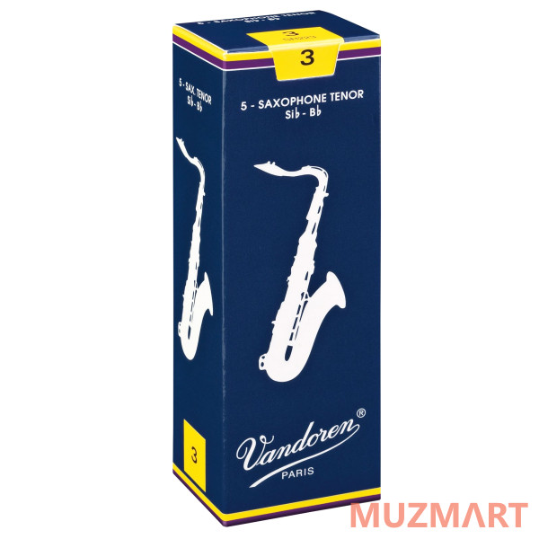 Vandoren Traditional 1.5 5-pack (SR2215) Трости для тенор-саксофона
