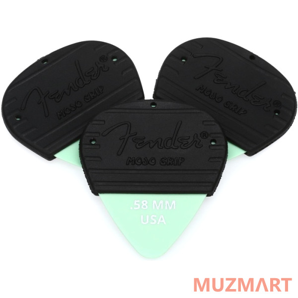 Fender MOJO GRIP 3 PK DELRIN 58 Набор медиаторов