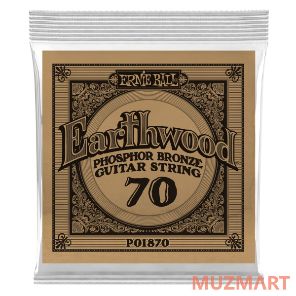 Ernie Ball P01870 Одиночная струна для акустической гитары