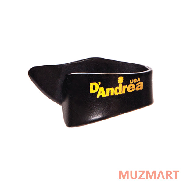D'Andrea R6373 LG BLK Медиатор коготь на большой палец, большой, 6 шт