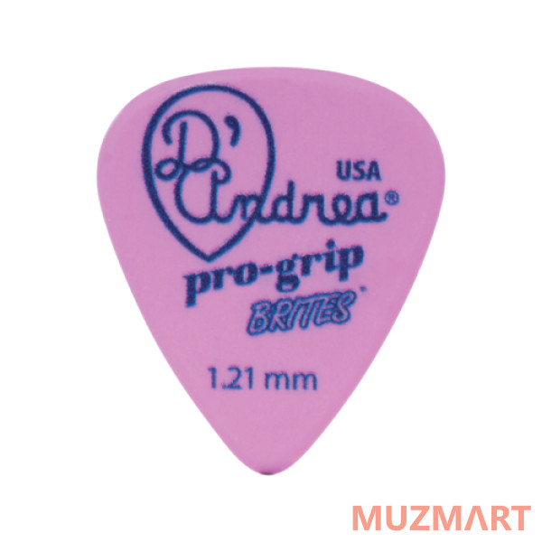 D'Andrea RPGB351 1.21XH Медиаторы, толщина 1,21 мм, 72 шт