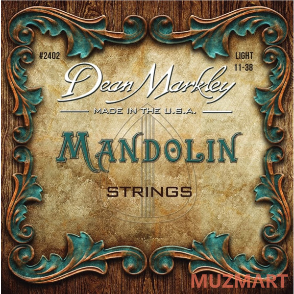 Dean Markley DM2402 Комплект струн для мандолины, фосфорная бронза, 11-38