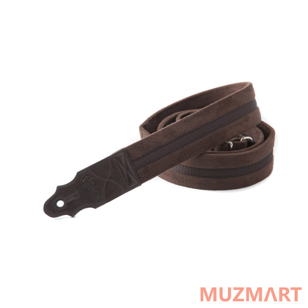 RightOn Straps 8401080080357 Standard Plus Plain Brown Ремень для гитары