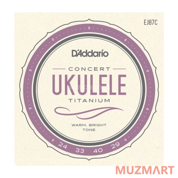 D'Addario EJ87C Струны для укулеле концерт