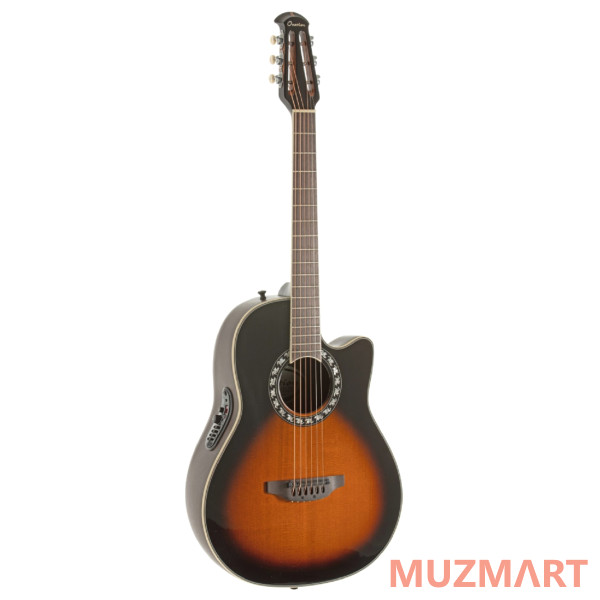 Ovation 2714LTD-VIP Europe Special Folklore Tobacco Sunburst Гитара электроакустическая с кейсом
