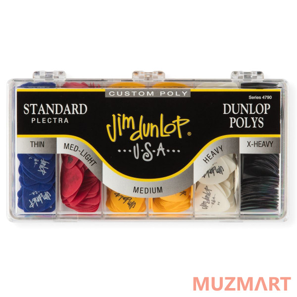 Dunlop 4790 Poly Display Коробка с медиаторами