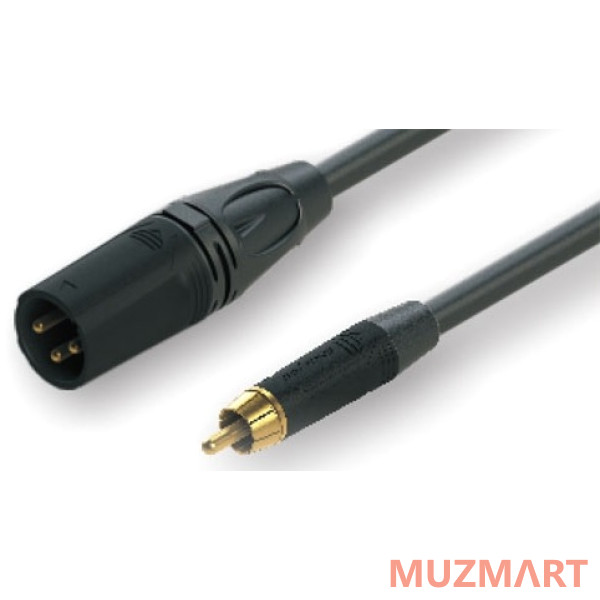 Roxtone GPTC170/1,5 Кабель RCA - 3P XLR Male, 1.5м