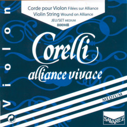 Savarez 800MB Medium Corelli Alliance Vivage Струны для скрипки
