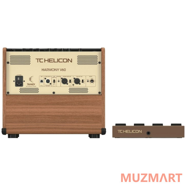 TC Helicon HARMONY V60 Комбоусилитель 2-х канальный, 60 Вт