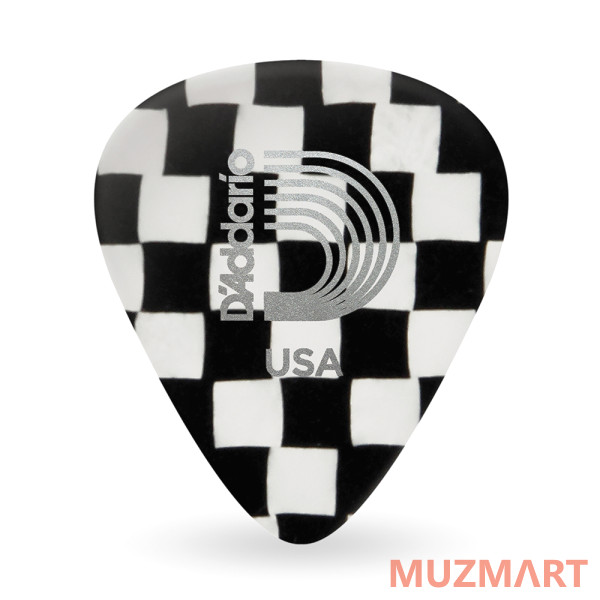 Planet Waves 1CCB2-10 10 PICK CELLULOID CHCKRBRD LT Набор медиаторов 10 шт.
