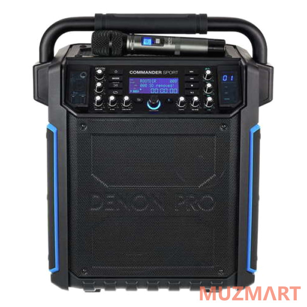 Denon COMMANDERSPORT + Портативная активная АС 120Вт