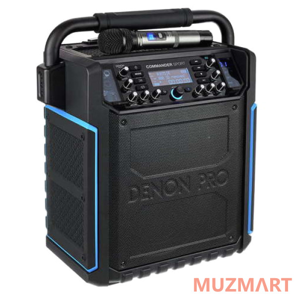 Denon COMMANDERSPORT + Портативная активная АС 120Вт