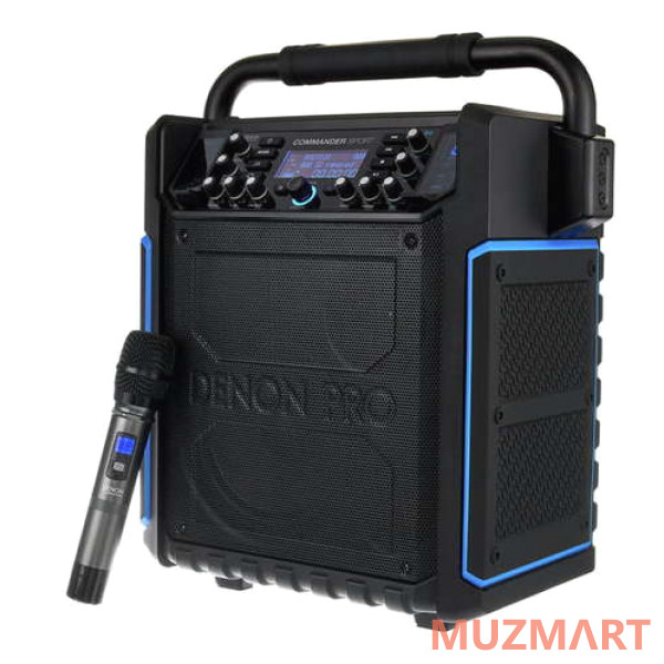 Denon COMMANDERSPORT + Портативная активная АС 120Вт