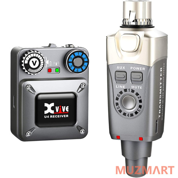 Xvive U4 Wireless In Ear monitor system система персонального мониторинга