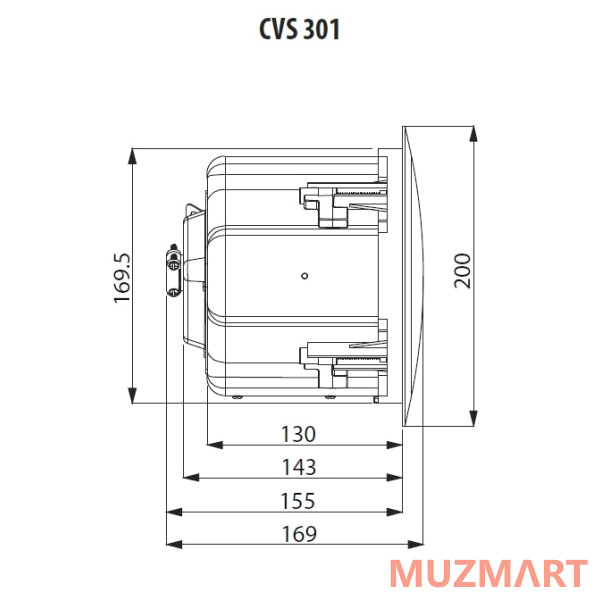 Tannoy CVS 301 Потолочный громкоговоритель