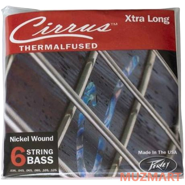 Peavey Cirrus Bass String 6XL Струны для 6-струнной бас-гитары 36-125