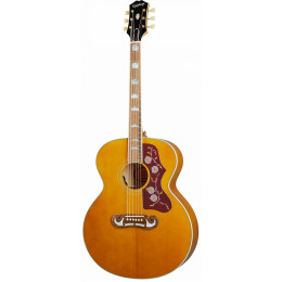 Epiphone J-200 Aged Antique Natural Электроакустическая гитара