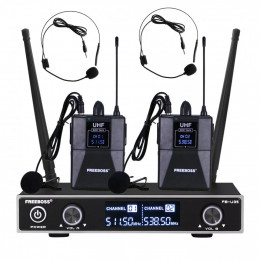 FREEBOSS FB-U35H2 Радиосистема с двумя бодипаками + 2 петлички + 2 оголовья